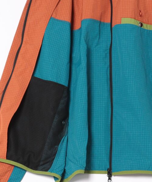 チチカカ（チチカカ）の「COBMASTER リップストップスタンドジャケット【ユニセックス】（その他アウター・レディース・パープル/オレンジ・LARGE）」の4枚目の写真