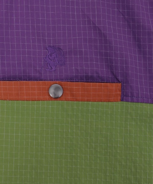 チチカカ（チチカカ）の「COBMASTER リップストップスタンドジャケット【ユニセックス】（その他アウター・レディース・パープル/オレンジ・LARGE）」の18枚目の写真