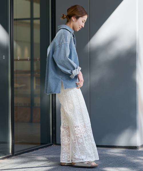 【FRAMeWORK】コットンレースジレ FRAMeWORK｜コットンレースジレ | Rakuten Fashion(楽天