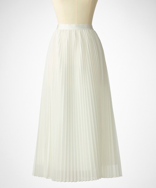 美スタイル ストロベリーフィールズの白スカート ストロベリーフィールズ STRAWBERRY FIELDS スカート （ピンク