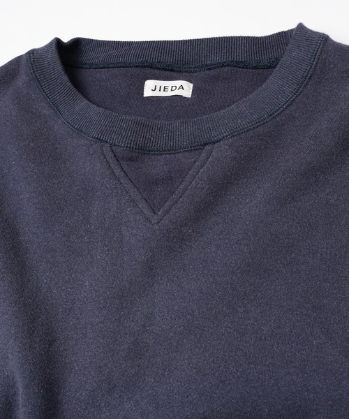 JIEDA(ジエダ)の「PIGMENT SWEAT CREW(スウェット・メンズ・ブラック/ネイビー・1/2)」の7枚目の写真