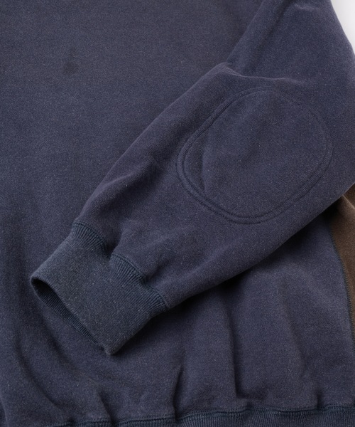 JIEDA(ジエダ)の「PIGMENT SWEAT CREW(スウェット・メンズ・ブラック/ネイビー・1/2)」の10枚目の写真