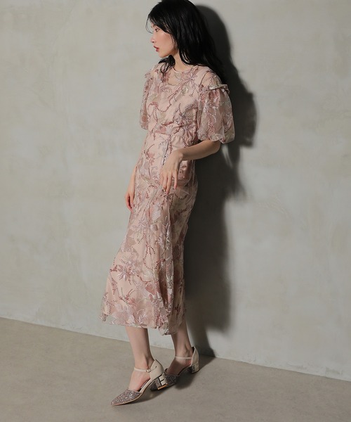 Kana（カナ）の「グリッター チャンキーヒール フォーマル パンプス 結婚式 お呼ばれ オケージョン（パンプス・レディース・ベージュ/シルバー/ブラック・24/22.5/24.5/23/23.5）」の8枚目の写真