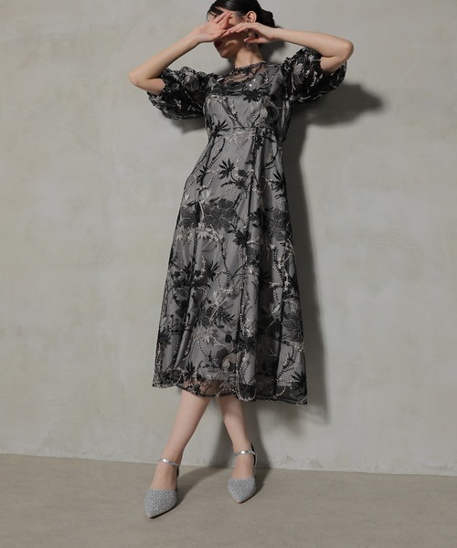 Kana（カナ）の「グリッター チャンキーヒール フォーマル パンプス 結婚式 お呼ばれ オケージョン（パンプス・レディース・ベージュ/シルバー/ブラック・24/22.5/24.5/23/23.5）」の14枚目の写真