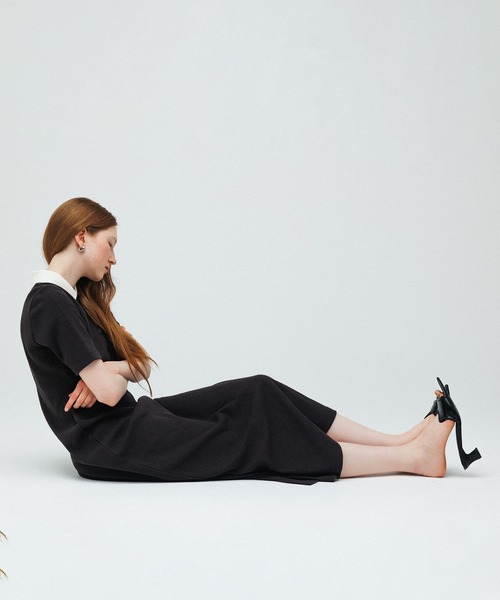 【WEB限定】ハーフスリーブポロシャツワンピース WEB限定】ハーフスリーブポロシャツワンピース / kyoko / OUTLET