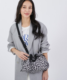 【美品】レスポートサック ショルダーバッグ アップタウンレオパード 3WAY LeSportsac ショルダーバッグ バッグ SQUARE TH CROSSBODY