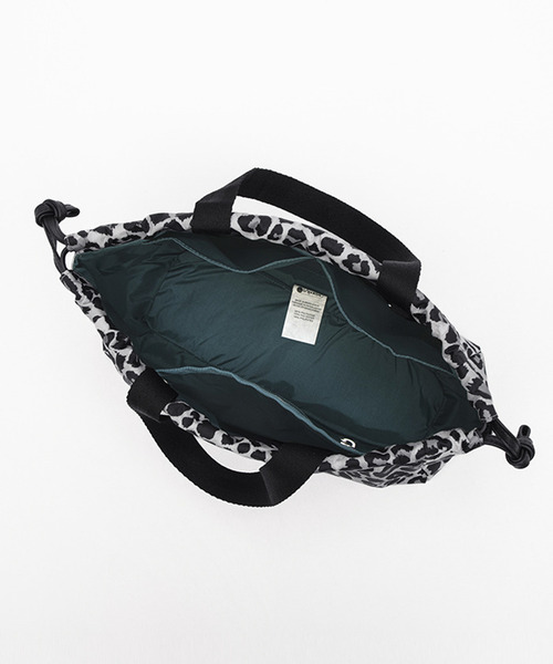 セール】E/W CITY DRAWSTRING BAG アップタウンレオパード/ブラック 