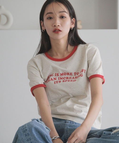 RRR様ご相談ページ セール】リンガーロゴTEE 288816（Tシャツ/カットソー