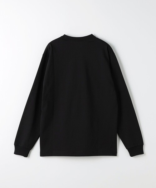 THE NORTH FACE（ザノースフェイス）の「＜THE NORTH FACE＞ロングスリーブ スモール ボックス ロゴ Tシャツ（Tシャツ/カットソー・メンズ・オフホワイト/ブラック・S/M/L/XL）」の9枚目の写真