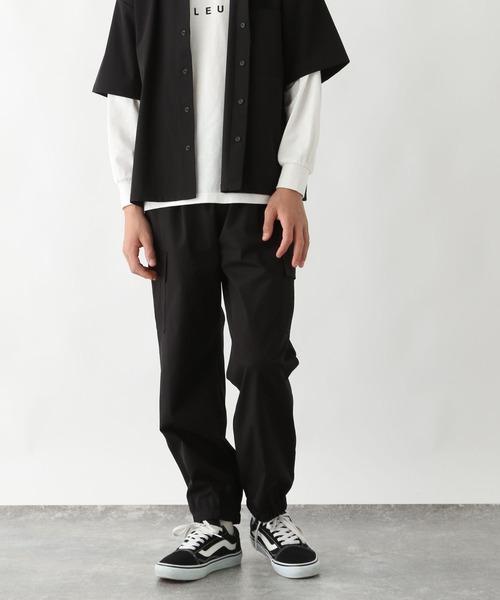 GLOBAL WORK(グローバルワーク)の「エアかるカーゴパンツ/147335(カーゴパンツ・キッズ・ブラック/カーキ・130cm/140cm/150cm/160cm/170cm)」の4枚目の写真