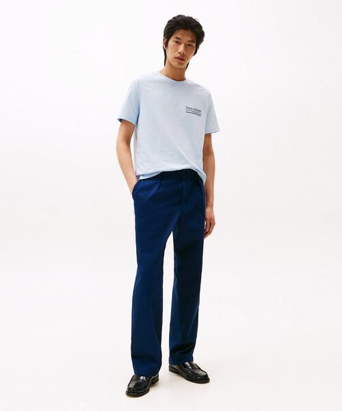 TOMMY HILFIGER(トミーヒルフィガー)の「ヒルフィガーアウトラインセーリングTシャツ(Tシャツ/カットソー・メンズ・ネイビー/ホワイト/ライトブルー・X-LARGE/MEDIUM/LARGE/SMALL)」の12枚目の写真