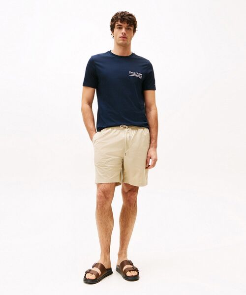 TOMMY HILFIGER(トミーヒルフィガー)の「ヒルフィガーアウトラインセーリングTシャツ(Tシャツ/カットソー・メンズ・ネイビー/ホワイト/ライトブルー・X-LARGE/MEDIUM/LARGE/SMALL)」の4枚目の写真