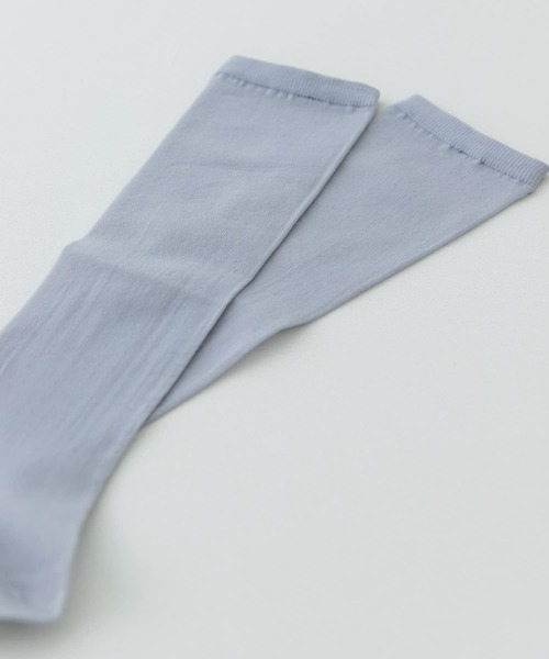 RODE SKO（ロデスコ）の「PIEDI NUDI　SHEER HIGH SOCKS（ソックス/靴下・レディース・グレー/ベージュ系その他/ホワイト・-）」の7枚目の写真