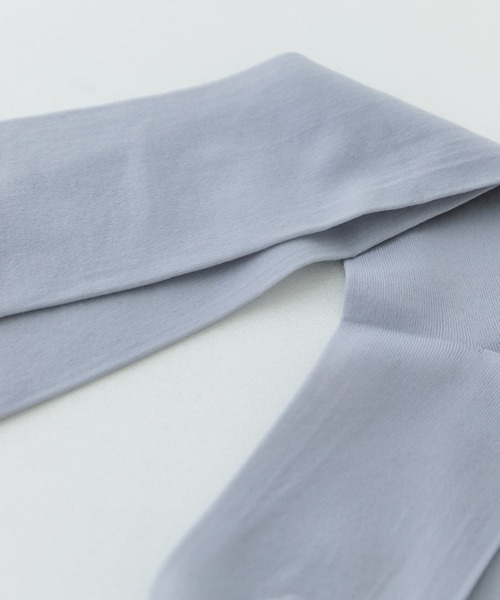 RODE SKO（ロデスコ）の「PIEDI NUDI　SHEER HIGH SOCKS（ソックス/靴下・レディース・グレー/ベージュ系その他/ホワイト・-）」の9枚目の写真