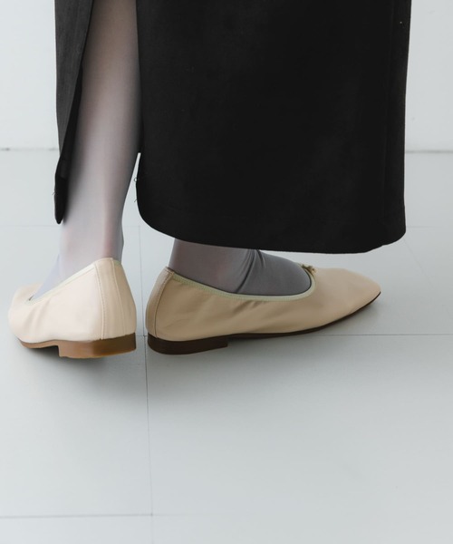 RODE SKO（ロデスコ）の「PIEDI NUDI　SHEER HIGH SOCKS（ソックス/靴下・レディース・グレー/ベージュ系その他/ホワイト・-）」の11枚目の写真