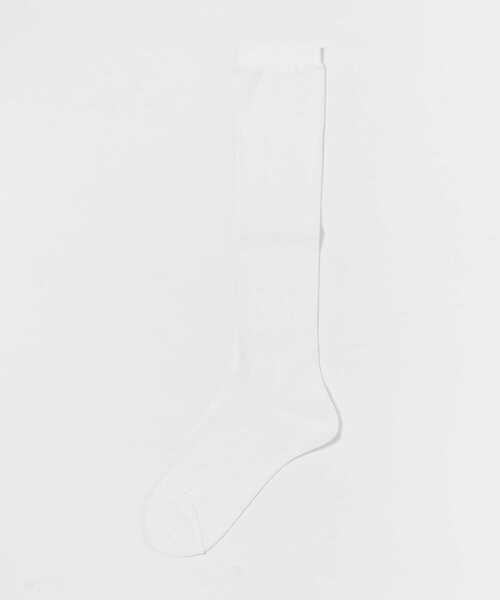 RODE SKO（ロデスコ）の「PIEDI NUDI　SHEER HIGH SOCKS（ソックス/靴下・レディース・グレー/ベージュ系その他/ホワイト・-）」の13枚目の写真