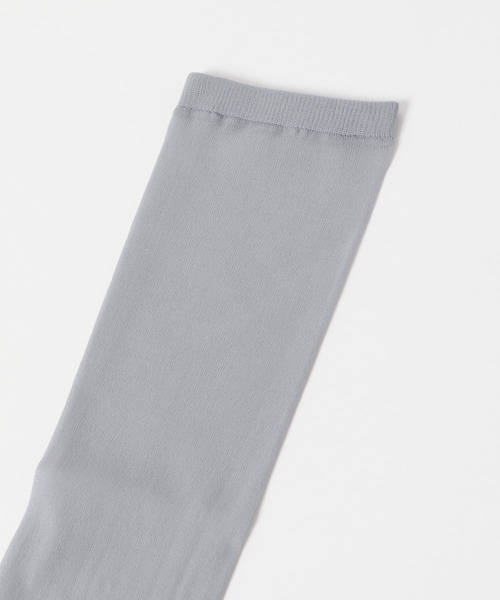 RODE SKO（ロデスコ）の「PIEDI NUDI　SHEER HIGH SOCKS（ソックス/靴下・レディース・グレー/ベージュ系その他/ホワイト・-）」の19枚目の写真