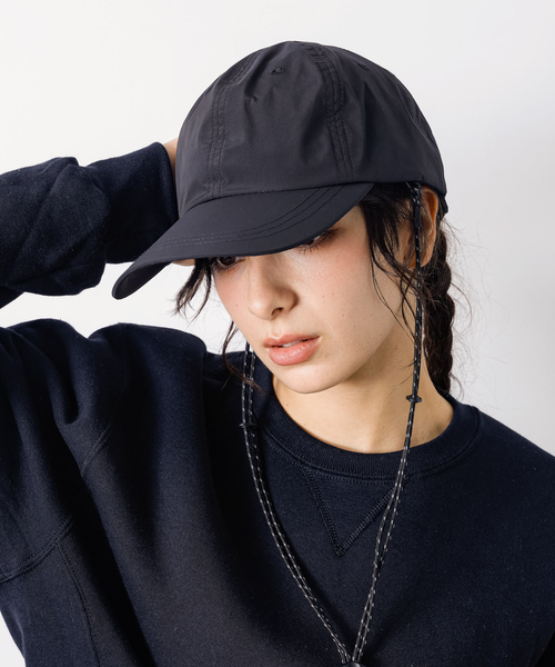 Ruben（ルーベン）の「【RUBEN/ルーベン】ビーチハット / ストラップ付きキャップ / ロングブリム / 2WAY【WEB限定】（キャップ・レディース・ブラック/ベージュ/グレー・フリー）」の6枚目の写真