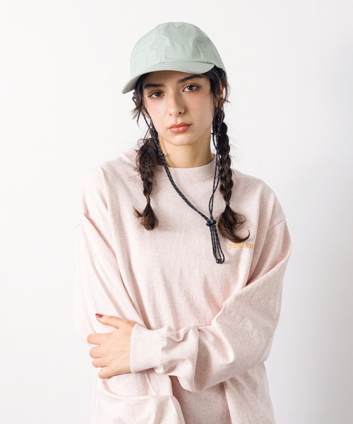 Ruben（ルーベン）の「【RUBEN/ルーベン】ビーチハット / ストラップ付きキャップ / ロングブリム / 2WAY【WEB限定】（キャップ・レディース・ブラック/ベージュ/グレー・フリー）」の5枚目の写真