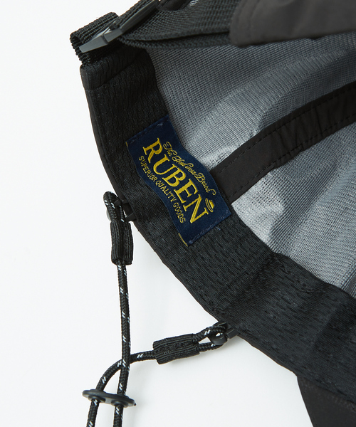 Ruben（ルーベン）の「【RUBEN/ルーベン】ビーチハット / ストラップ付きキャップ / ロングブリム / 2WAY【WEB限定】（キャップ・レディース・ブラック/ベージュ/グレー・フリー）」の19枚目の写真