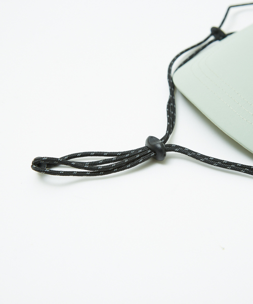 Ruben（ルーベン）の「【RUBEN/ルーベン】ビーチハット / ストラップ付きキャップ / ロングブリム / 2WAY【WEB限定】（キャップ・レディース・ブラック/ベージュ/グレー・フリー）」の12枚目の写真