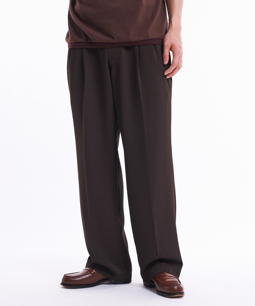 【アニキンダー様】2TUCK TROUSERS ミニマルオリジナルスラックス Blank Product.（ブランクプロダクト）の「2TUCK TROUSERS. by