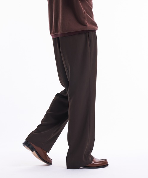 THE BOLDMAN（ザ ボールドマン）の「2tuck Summer Slacks / 2タックサマースラックス（スラックス・メンズ・チャコールグレー/ライトグレー/ブラック/ブラウン・LARGE/MEDIUM）」の8枚目の写真