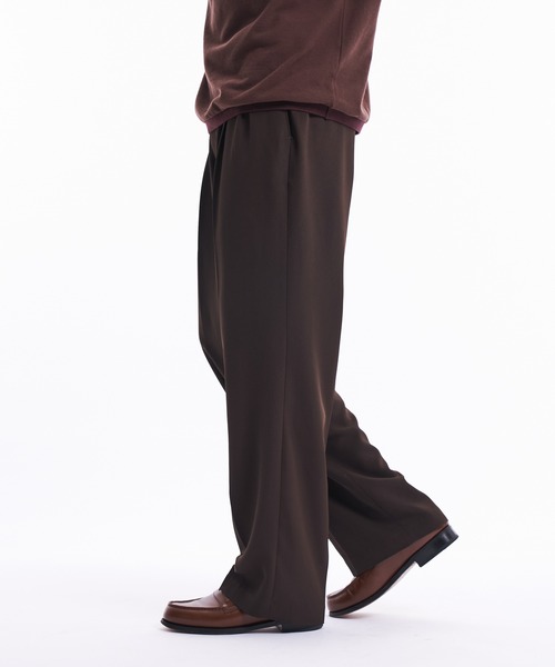 THE BOLDMAN（ザ ボールドマン）の「2tuck Summer Slacks / 2タックサマースラックス（スラックス・メンズ・チャコールグレー/ライトグレー/ブラック/ブラウン・LARGE/MEDIUM）」の11枚目の写真