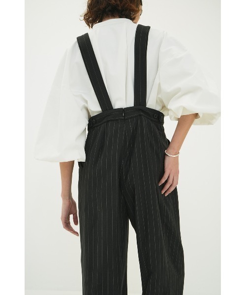 セール】CLANE DEEP U NECK SALOPETTE 18112-5122（サロペット