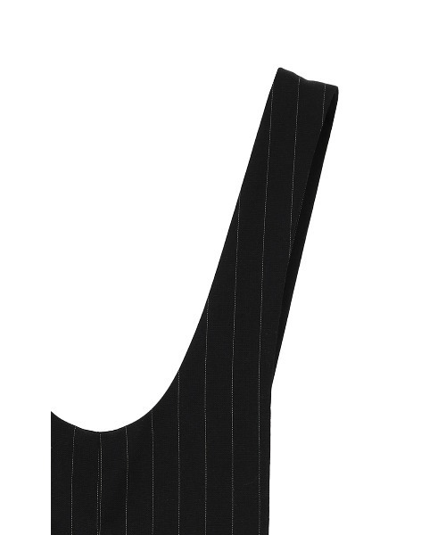 セール】CLANE DEEP U NECK SALOPETTE 18112-5122（サロペット