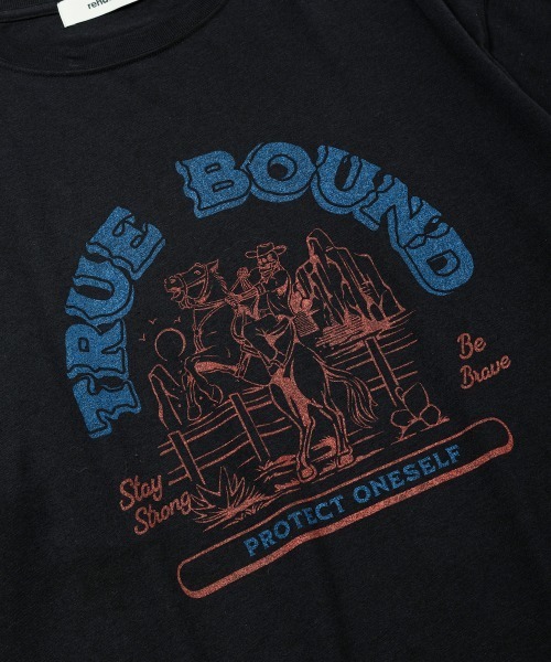 rehacer(レアセル)の「rehacer. Still Bound Vintage-like T-shirt / スティルバウンド ヴィンテージライクTシャツ(Tシャツ/カットソー・メンズ・ブラック/グレー/アイボリー・X-LARGE/LARGE/MEDIUM)」の3枚目の写真