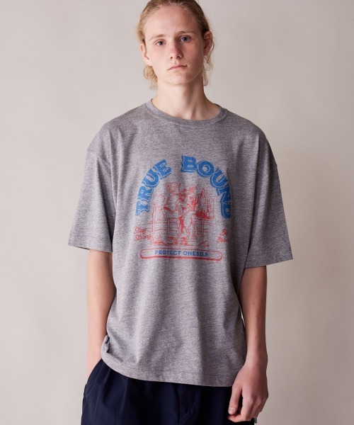 rehacer(レアセル)の「rehacer. Still Bound Vintage-like T-shirt / スティルバウンド ヴィンテージライクTシャツ(Tシャツ/カットソー・メンズ・ブラック/グレー/アイボリー・X-LARGE/LARGE/MEDIUM)」の8枚目の写真