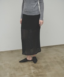 Nuanced Lace Tight Flare Skirt / ニュアンスレースタイトフレアスカート
