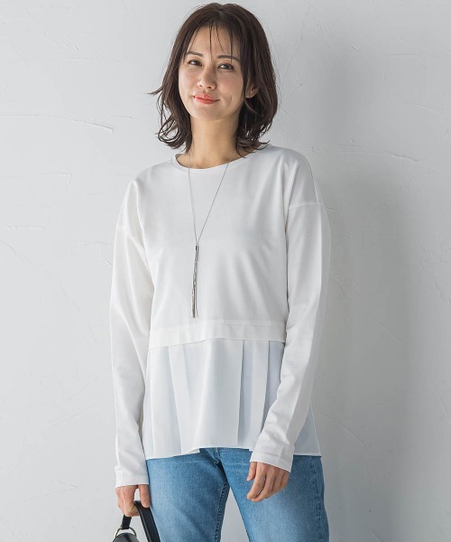 tシャツ スタイルアップレイヤードインナー「洗濯機で洗える」 レディース セール】スタイルアップレイヤードインナー≪洗濯機で洗える