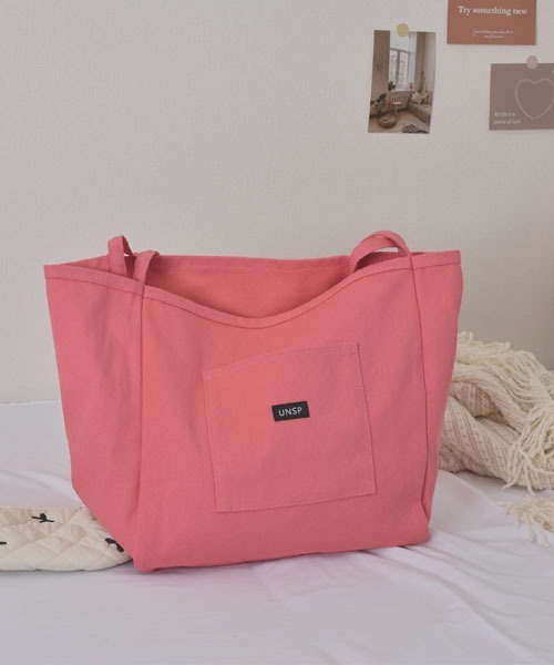 VIBGYOR Women（ヴィブジョー　ウィメン）の「【float】《大容量》ビビッドカラー マルチ トートバッグ 【A4サイズ収納可能】（トートバッグ・レディース・グリーン/オレンジ/イエロー/ピンク・FREE）」の16枚目の写真