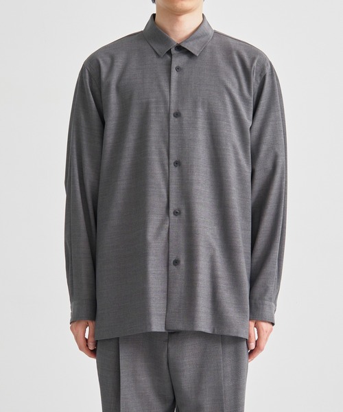 新品未使用【ATON】WOOL TROPICAL STANDARD SHIRT WOOL TROPICAL STANDARD SHIRT ｜ ATON