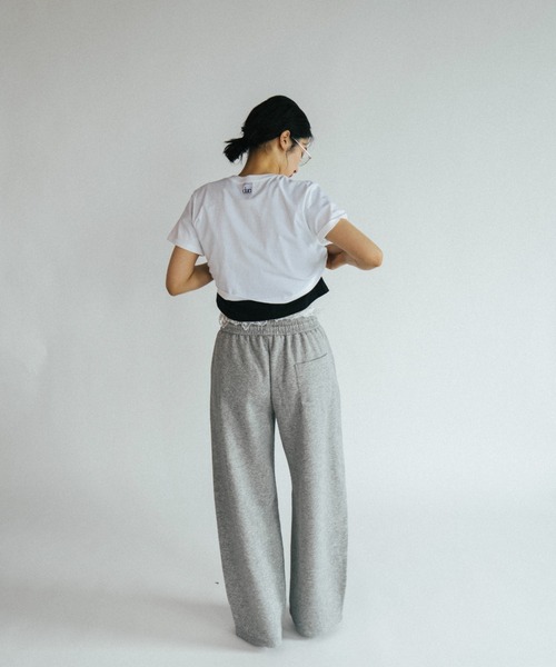 duei(デュイ)の「レースレイヤードスウェットパンツ【低身長向けSサイズ展開有】(スウェットパンツ・レディース・グレー/ネイビー・FREE/S)」の13枚目の写真