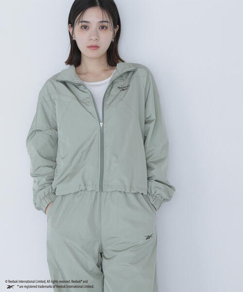 NATURAL BEAUTY BASIC(ナチュラルビューティーベーシック)の「【THINK BEAUTY】REEFIT WIND JACKET(ナイロンジャケット・レディース・オフホワイト/ライトグリーン/ラベンダー・MEDIUM)」の7枚目の写真