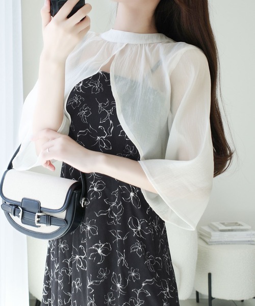 セール】【mily bilet】透け感コーデ でつくる、映えガーリー