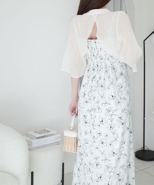 セール】【mily bilet】透け感コーデ でつくる、映えガーリー。前後