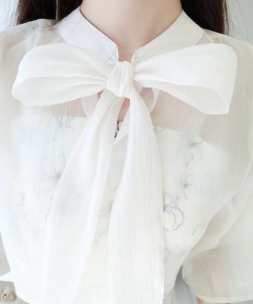 セール】【mily bilet】透け感コーデ でつくる、映えガーリー。前後