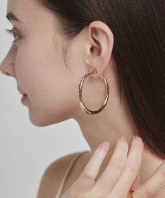 【LOUISE DAMAS】ia スモールフープピアス LOUISE DAMAS(ルイーズダマス) ゴールド Charlotte スモール