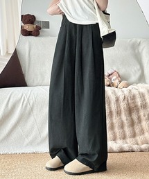 gossip！ロサンゼルス（ゴシップロサンゼルス）の「無地カジュアルストレートパンツ（スラックス）」
