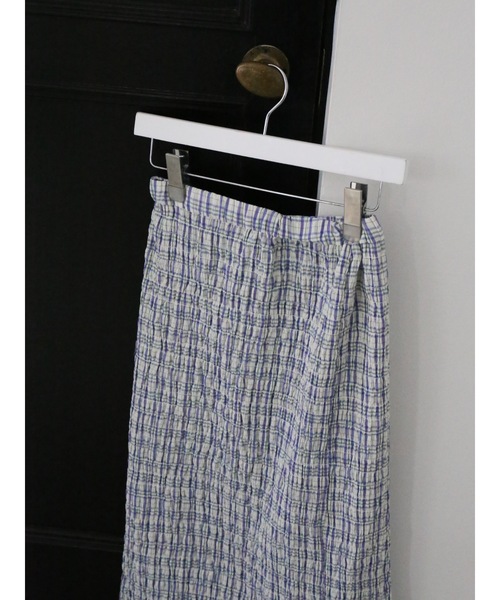 Katrin TOKYO（カトリーントーキョー）の「shirring long skirt（スカート・レディース・チェック/ブラック系その他・FREE/XS）」の11枚目の写真