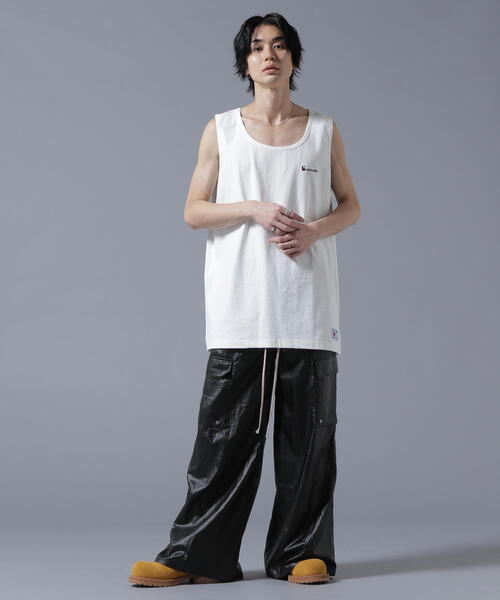 DANKE SCHON(ダンケシェーン)の「【WEB&DEPOT限定】DankeSchon/ダンケシェーン/16OE TANKTOP LOGO(タンクトップ・メンズ・ブラック/ホワイト・S/M/L)」の15枚目の写真