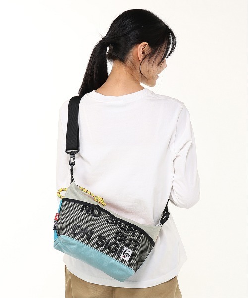CHUMS(チャムス)の「【CHUMS/チャムス】 25モンキーマジックメッシュポケットコレクトショルダーバッグ(ショルダーバッグ・レディース・ブラック/その他1・FREE)」の6枚目の写真
