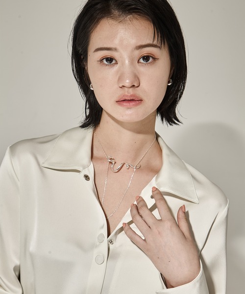 Soierie(ソワリー)の「【Soierie/ソワリー】Bio necklace/BIOネックレス(ネックレス・レディース・シルバー/ゴールド・FREE)」の4枚目の写真