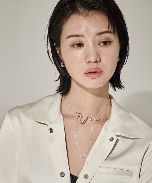 Soierie(ソワリー)の「【Soierie/ソワリー】Bio necklace/BIOネックレス(ネックレス・レディース・シルバー/ゴールド・FREE)」の5枚目の写真