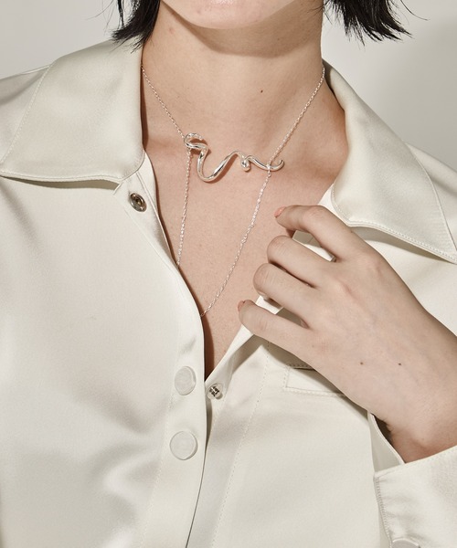 Soierie(ソワリー)の「【Soierie/ソワリー】Bio necklace/BIOネックレス(ネックレス・レディース・シルバー/ゴールド・FREE)」の10枚目の写真