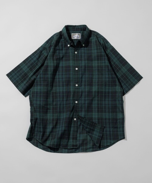 TFW49 ショートスリーブシャツ ダークグリーン TFW49 ショートスリーブシャツ ダークグリーン TFW49】《MEN'S